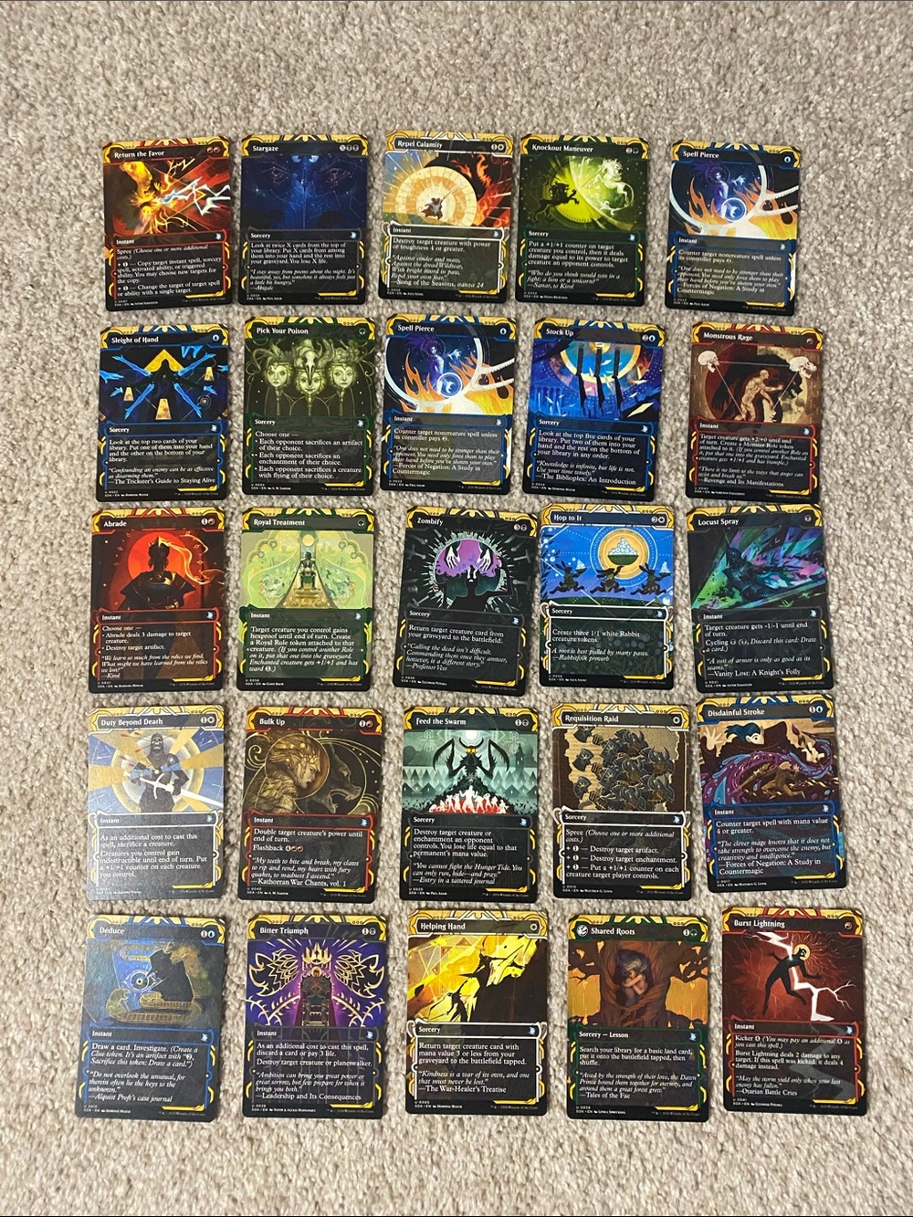 Magic Cards - 25 Mystical Archive Cards